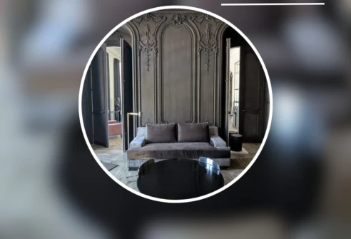 story instagram beige sobre élégant bonjour